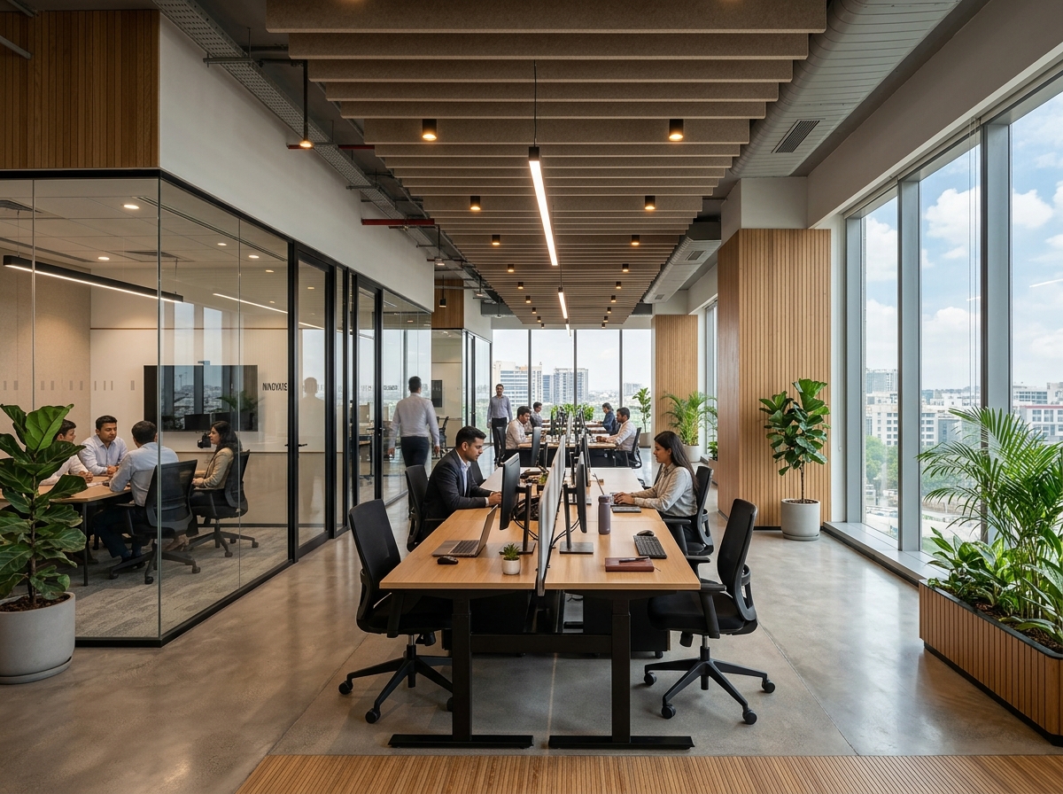 UTS Payroll HQ Office Interior — Delhi, India